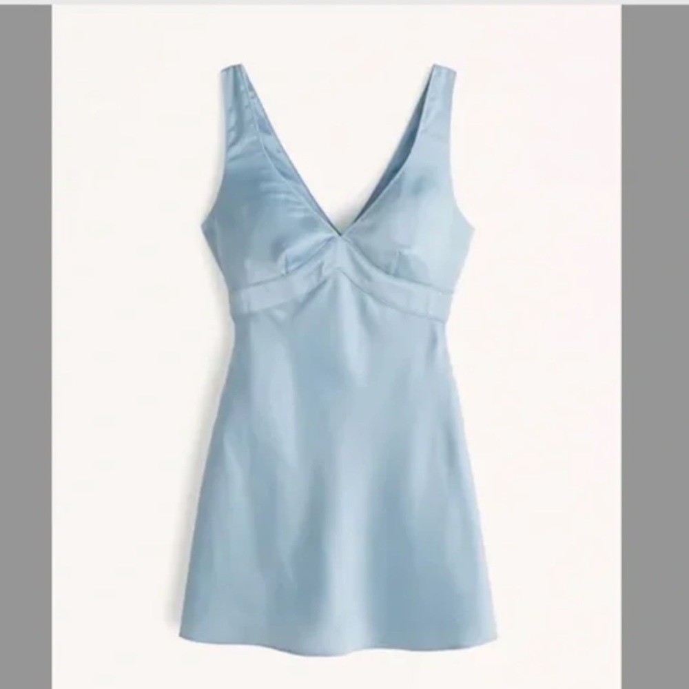 Abercrombie Satin Slip mini dress